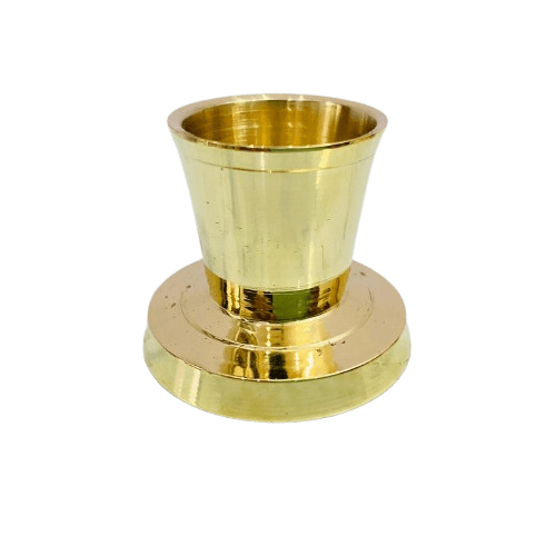 BRASS CHAMBERSTICK CANDLE HOLDER